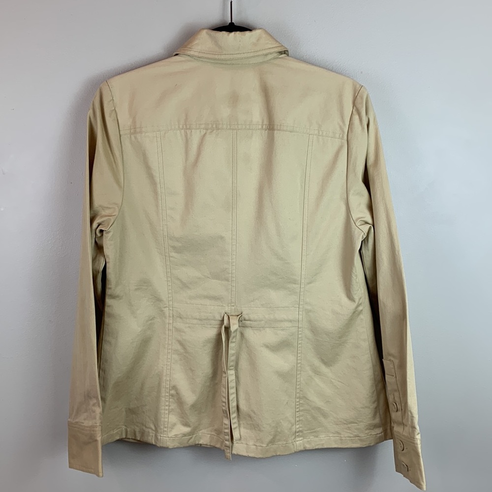 Willi Smith Khaki Safari Jacket NWT - Picture 6 of 9